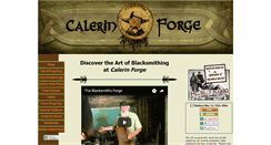 Desktop Screenshot of calerinforge.com